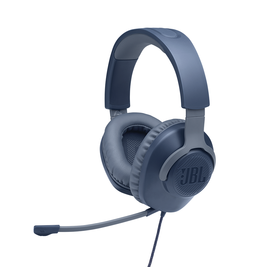 Buy JBL Quantum 100 JBLQUANTUM100BLU Over-Ear Wired Gaming